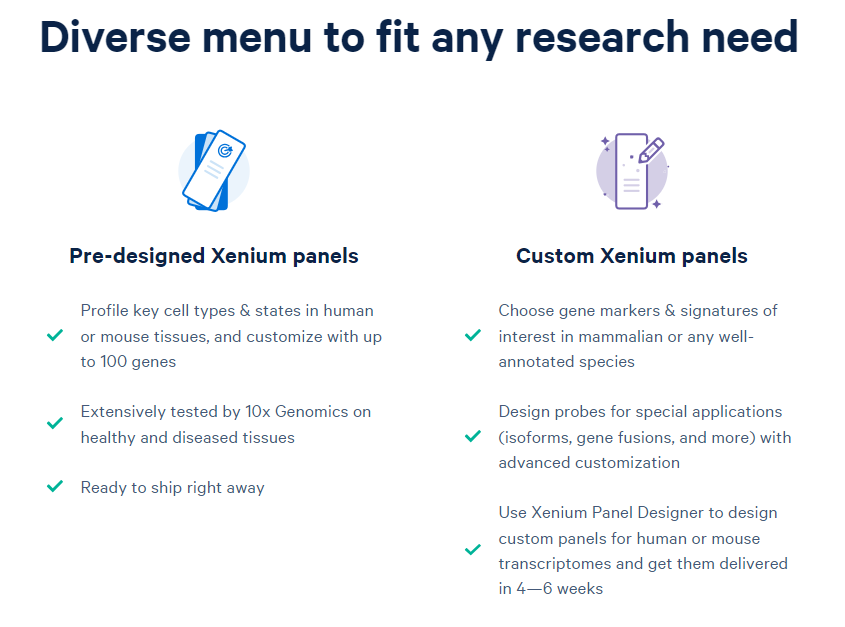 Xenium In Situ Panels